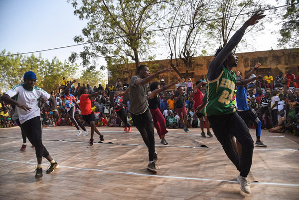Some of the dancers.